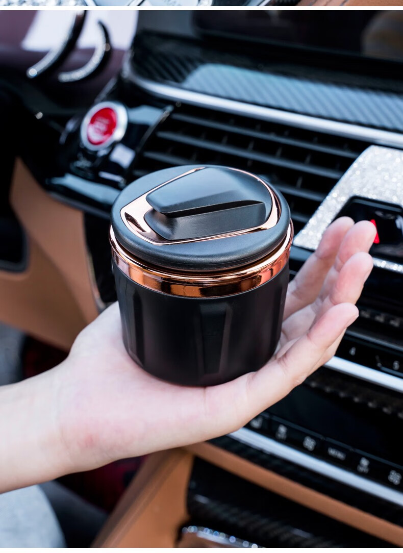 适用于宝马汽车烟灰缸车内装饰用品5系3系x1x3x4x5gt装饰车载烟灰缸姝