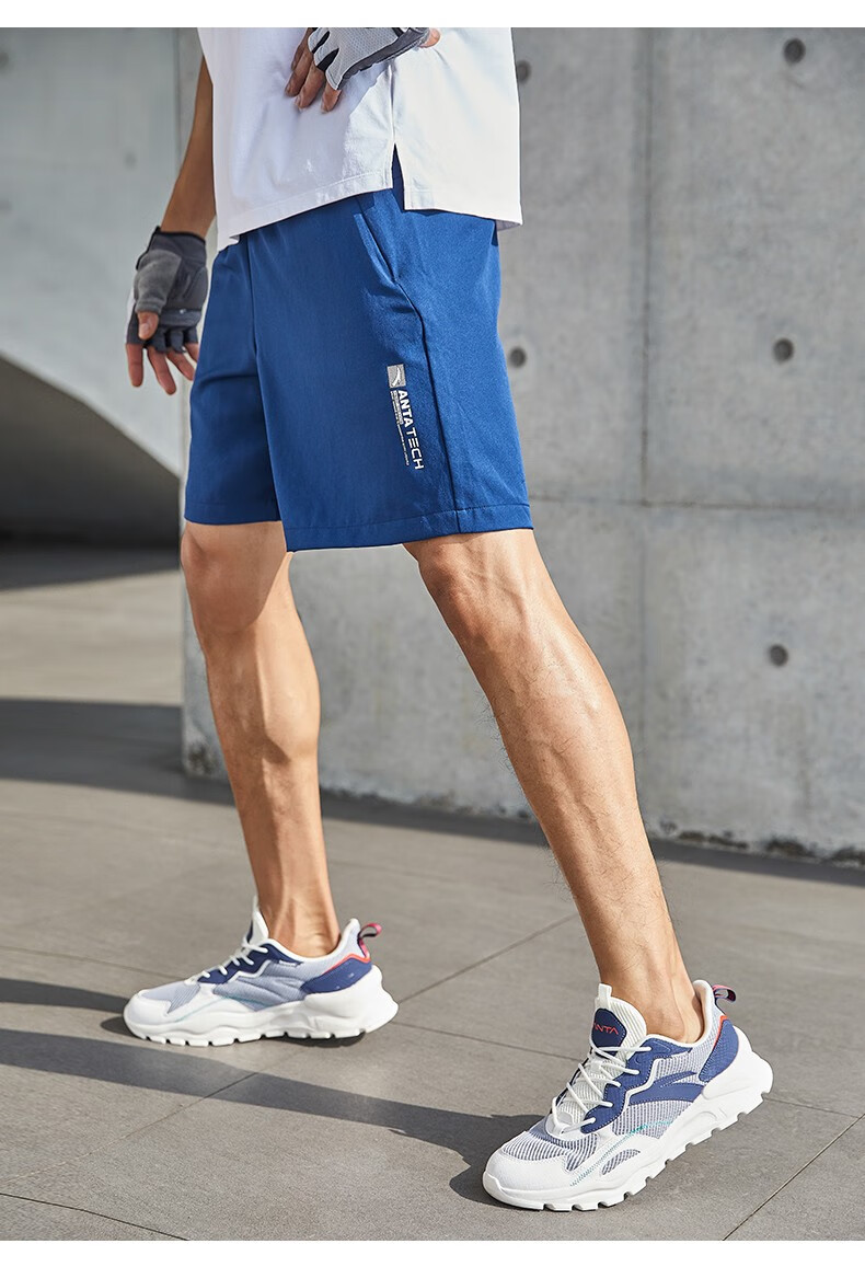 安踏anta官网运动短裤男综训系列2022春夏季新款梭织跑步训练健身五分