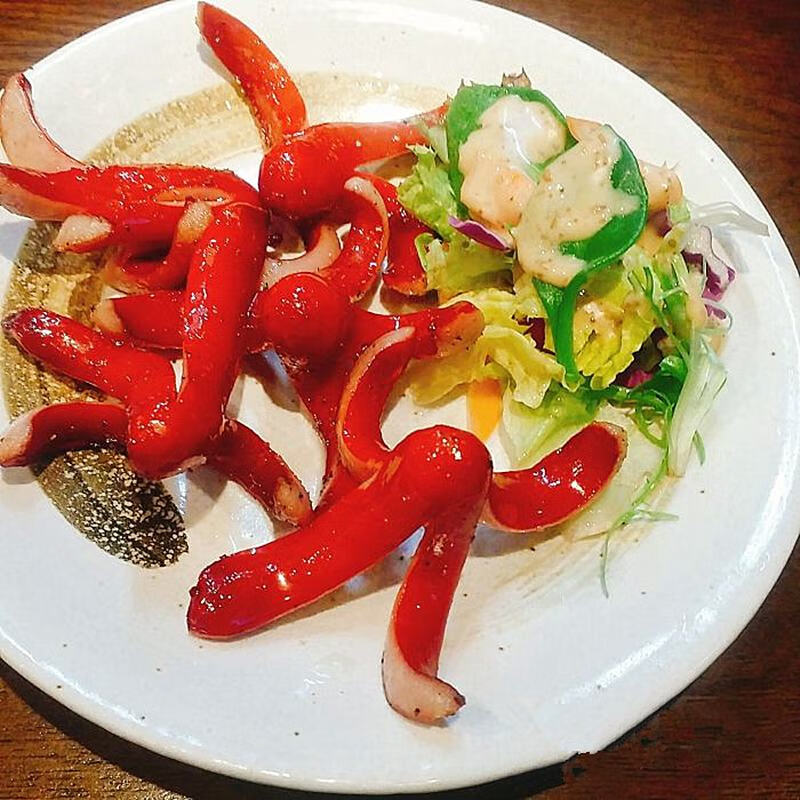 日式小红肠 维也纳香肠(红色) 章鱼小红肠450g(满10 一同款)【图片