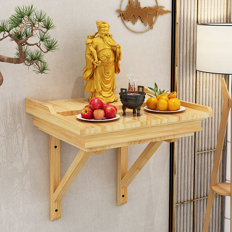 佛龛供台家用家用佛龛供奉财神台摆放观音佛像供桌神龛实木立柜供台