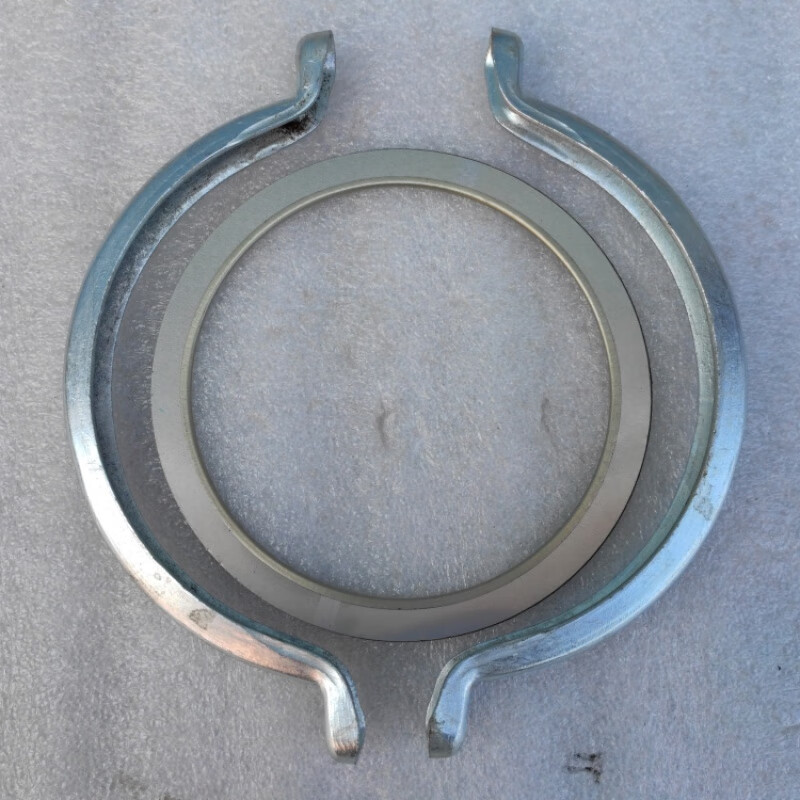 适配陕汽重卡德龙f3000新m3000x3000排气管垫片排气管卡箍卡扣直径15