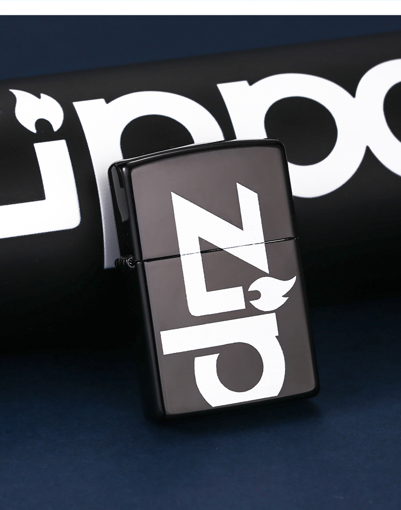zippo打火机芝宝正版经典大标志supreme风潮牌打火机七夕520男女友