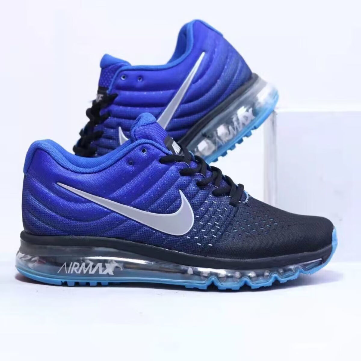 max 2017气垫鞋休闲增高鞋运动百搭跑鞋男女鞋网面全掌气垫鞋nike