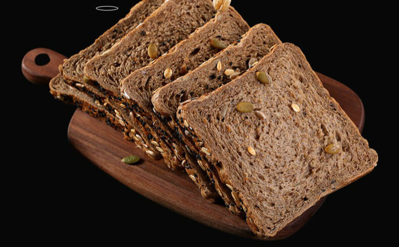 黑麦全麦面包整箱早餐零食品低代餐饱腹卡脂肪热量吐司健康 谷物粗粮