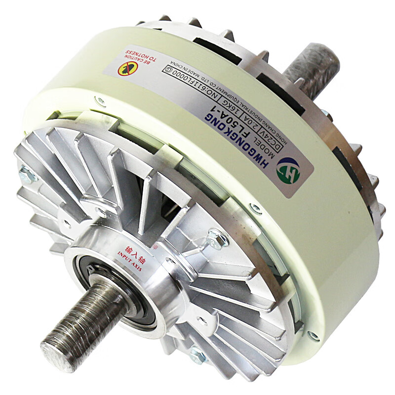 双轴磁粉离合器控制器全自动dc24v离合器磁粉fl50a100a25 fl15a-1 15n