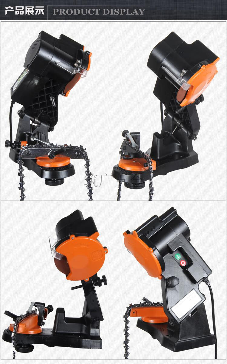 油锯锯磨链机磨链条电链锯电动电摩磨链条3nt7zrehqg中森台式单开关2