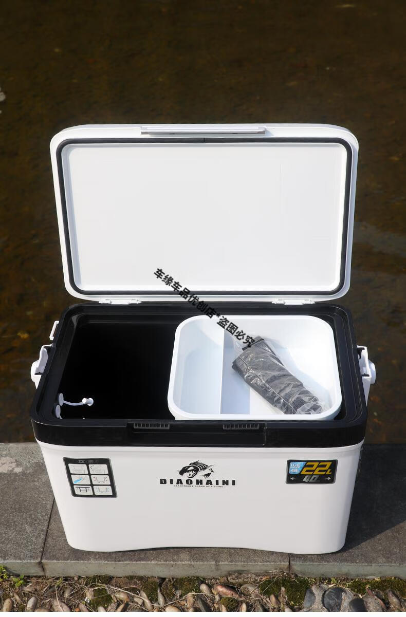 车载保温箱冷藏箱保热户外露营冰桶便携小型迷你两用冷冻钓鱼海钓车载