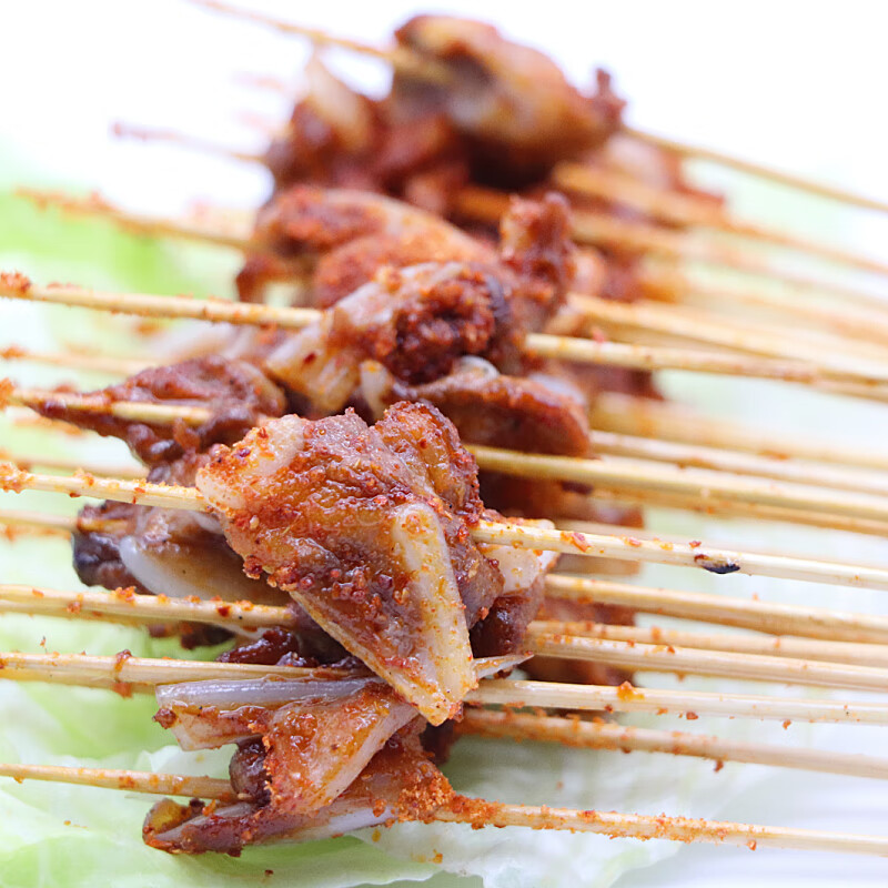 猪脆骨烧烤小串手把串中街肉串油炸串涮串烤串300串【图片 价格 品牌