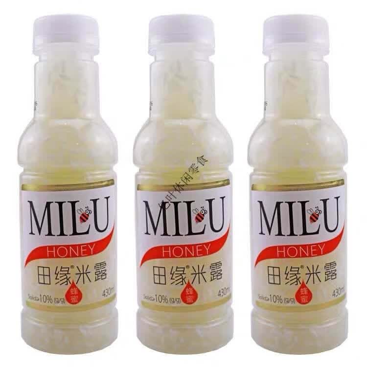 田缘米露枸杞蜂蜜味饮料装糯米米露 枸杞味5瓶【图片 价格 品牌 报价
