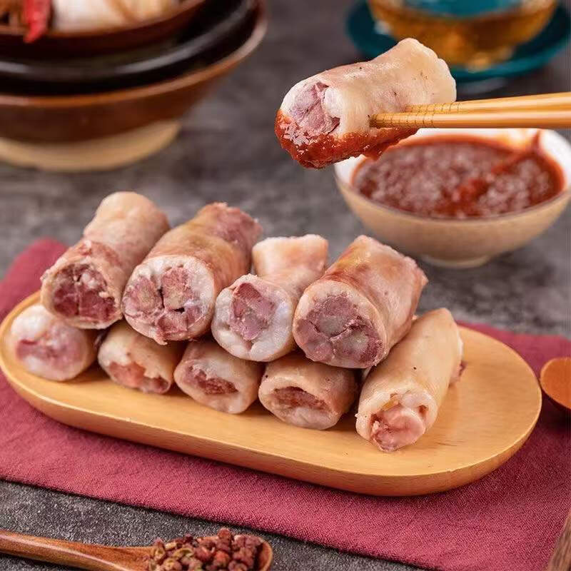 【买一一羊肉肠】内蒙古羊肉肠手工羊肉灌肠羊肠灌肉恩科同款 买二斤