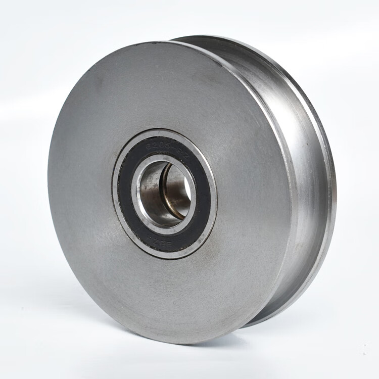 u型钢丝绳滑轮 吊车滑轮 起重滑轮 轨道轮 u槽轮轴承滑轮 圆管轮 直径