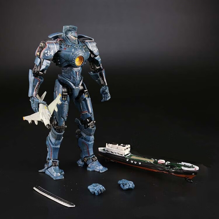 环太平洋机甲模型金属猎人机甲复仇流浪者可动玩具暴风赤红泰坦救赎者