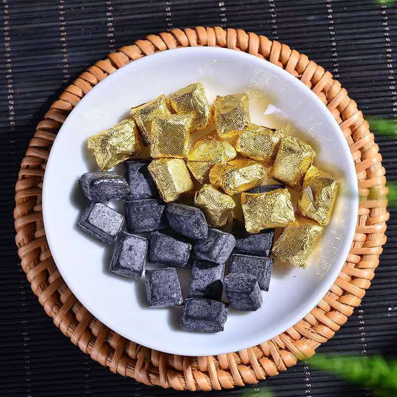 普洱茶膏云南普洱茶茶膏勐海熟茶茶膏浓缩速溶型普洱茶年货100克纸袋