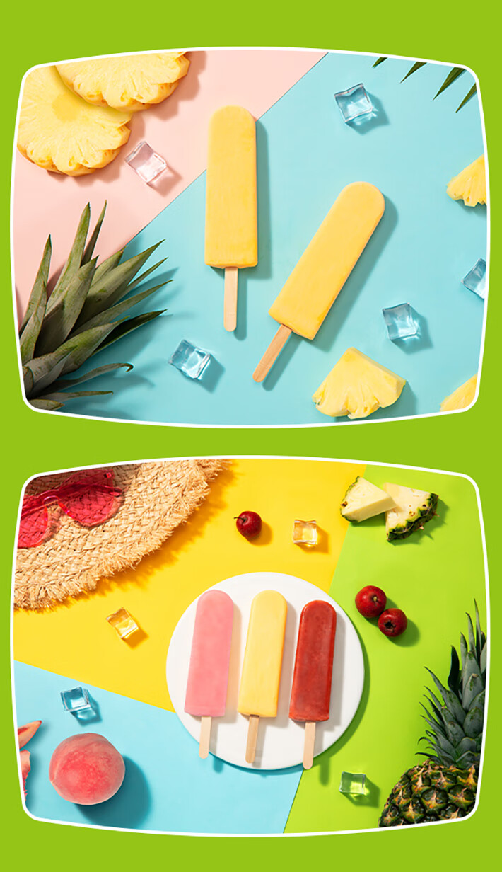 和路雪新品冰山楂雪糕冰菠椰雪糕冰淇淋果味雪糕冷饮和路雪冰桃桃40