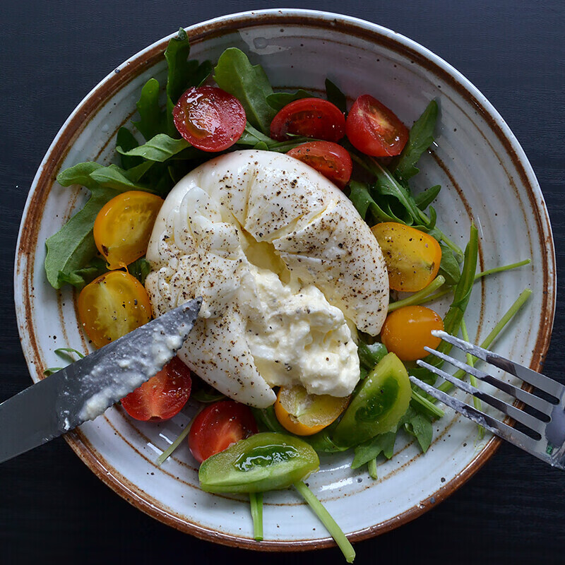 布拉塔奶酪 burrata cheese burrata cheese 125g 布拉塔奶酪 爆浆