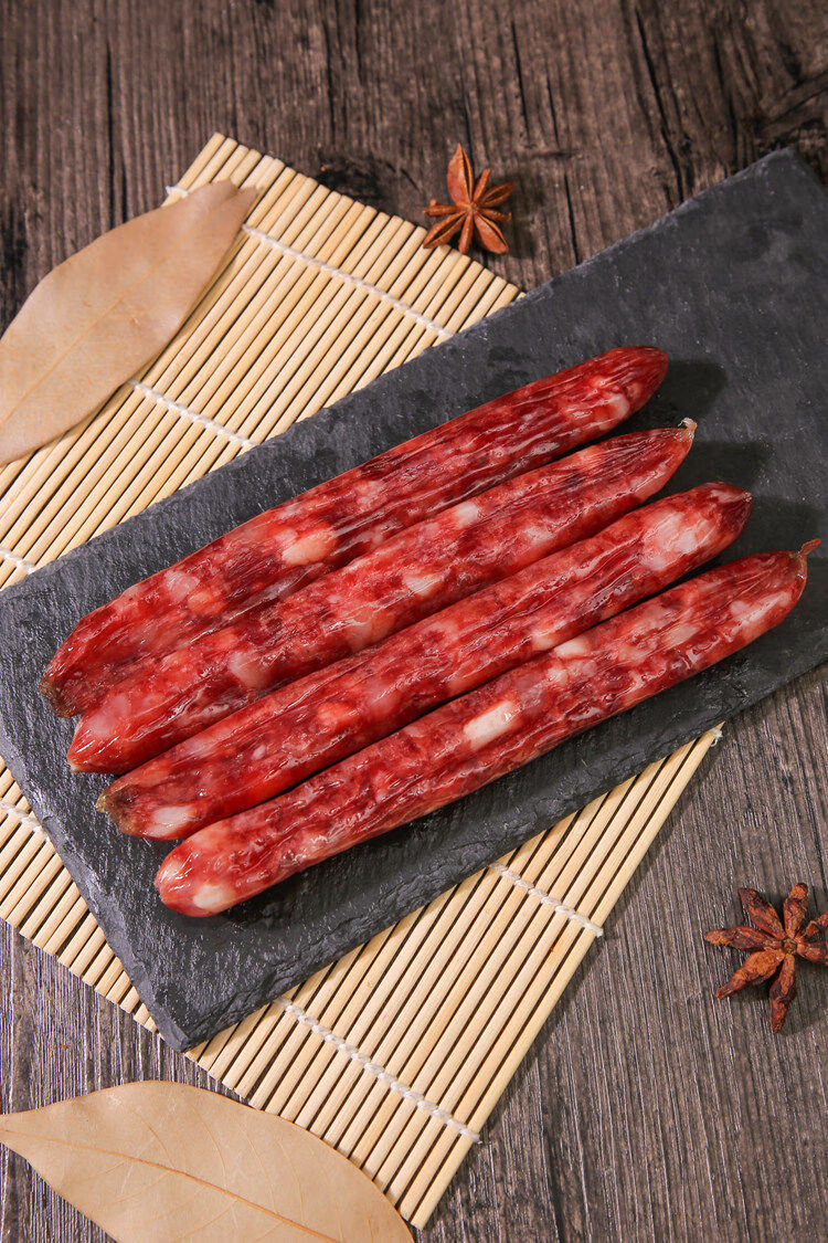 中华立丰食品广式香肠454g腊肠二八比例2021年11月份一袋装