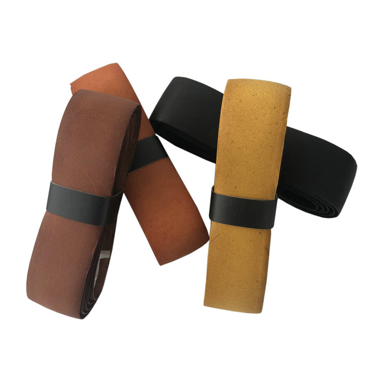 新款小黄网球拍内柄皮减震羽毛球拍柄皮防滑网球手柄皮 浅棕色