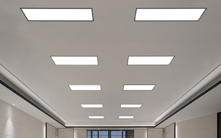 适用于定制嵌入式长条灯条形led吸顶平板灯办公室过道商用天花板吊顶
