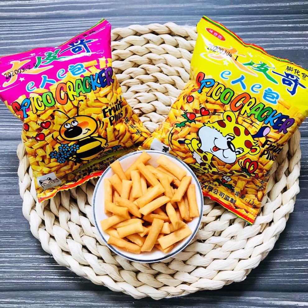 大皮哥 经典怀旧零食 大皮哥香脆酥牛肉 鲜虾 番茄 鸡肉 麻辣味 麦香