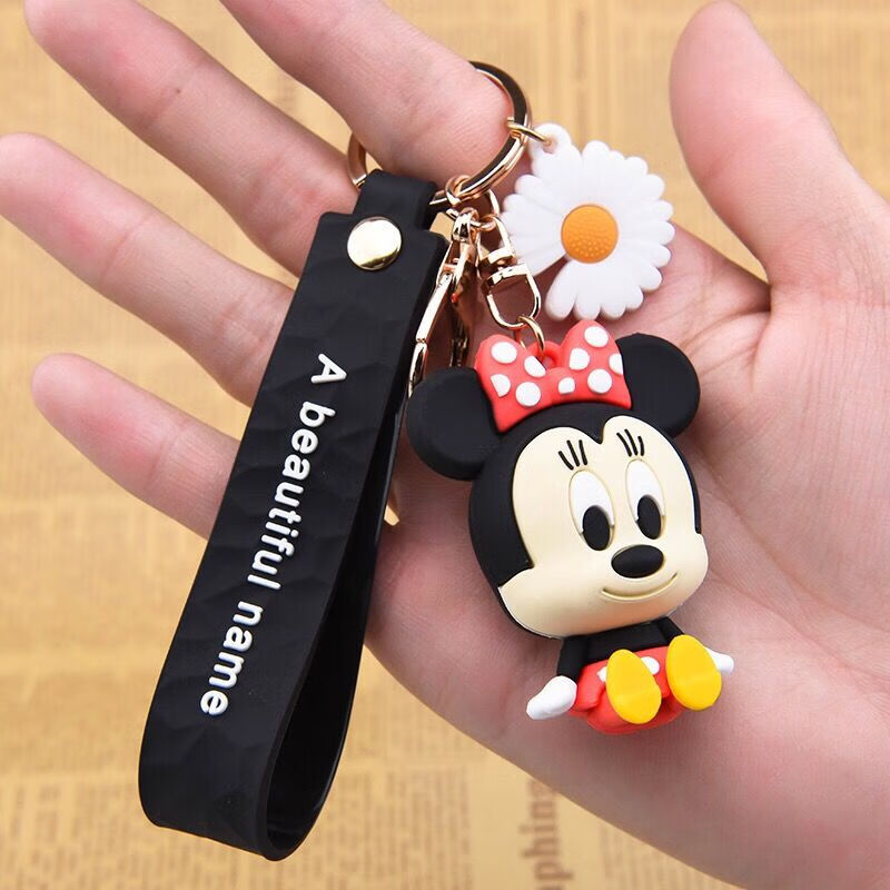 情侣书包挂坠钥匙扣男女卡通可爱女款书包挂件公仔钥匙链挂饰简单动物