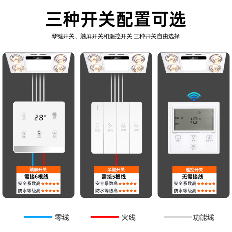 opple浴霸说明书图片