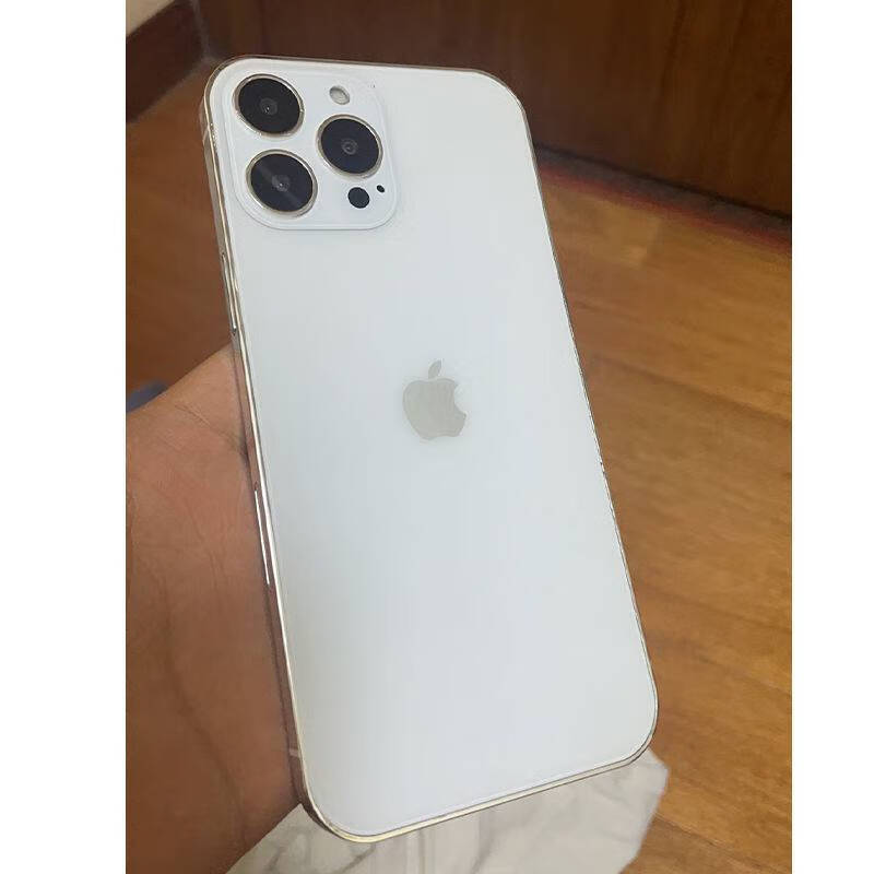 苹果13手机模型机 iphone1ini 13promax仿真 苹果13pro【金色】玻璃屏