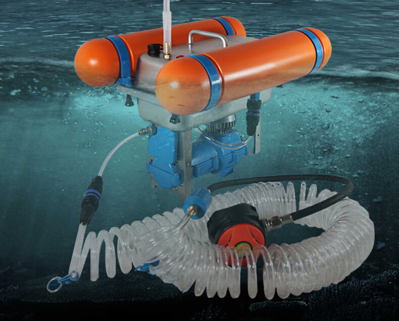 五阆机械潜水装备全套水下呼吸器长时间深浮潜打气机游泳潜水器 普通