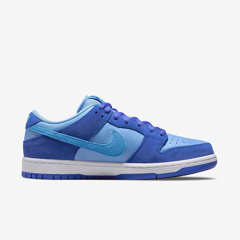 耐克nike sb dunk low 蓝树莓 男女款低帮 复古滑板鞋 dm0807-400 42