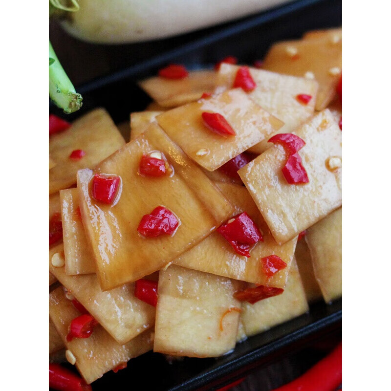 开胃爽口萝卜皮脆甜酸辣自制下饭菜酱菜咸菜农家湖南四川特产泡菜360g