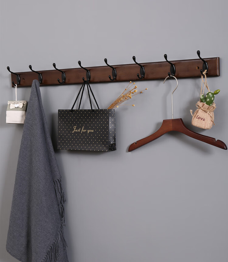 新款挂衣架壁挂墙上装饰墙上挂衣架壁挂卧室挂衣钩玄关客厅门后衣服