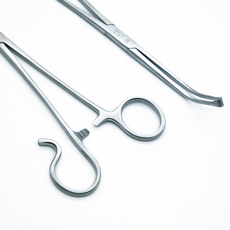 耳鼻喉五官科手术器械 医用 切除 扁桃体夹持钳 三爪钳h8z050 22cm