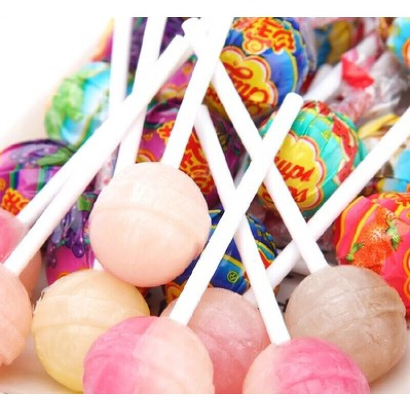 阿尔卑斯珍宝珠棒棒糖混合散装波子汽水十种混装水果口味创意桶装20支