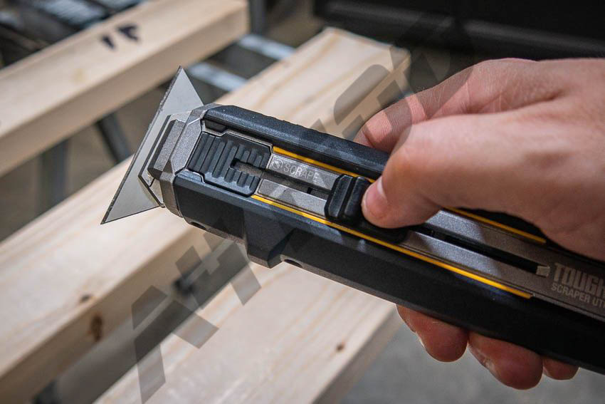 美工刀现货 toughbuilt 美工刀壁纸刀墙纸刀变形进口全金属加厚重型