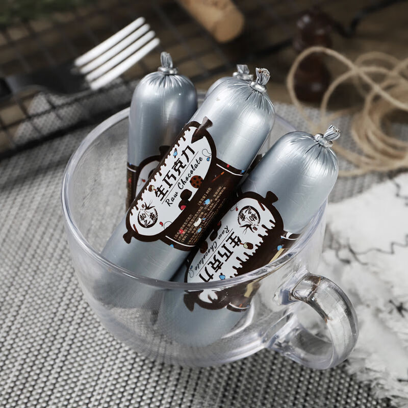 生巧克力肠 韵之燕生巧克力火腿肠巧克力香肠北海道风味黑巧克力网红