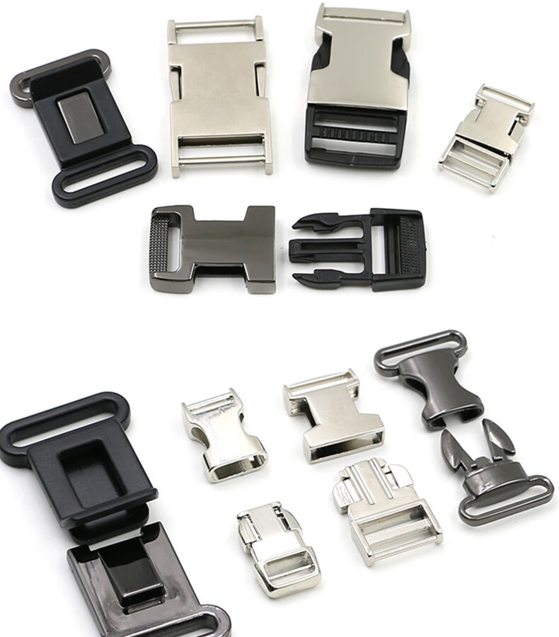 金属箱包插扣可调节纽扣背包书包腰包卡扣包扣行李箱辅料配件扣子11个