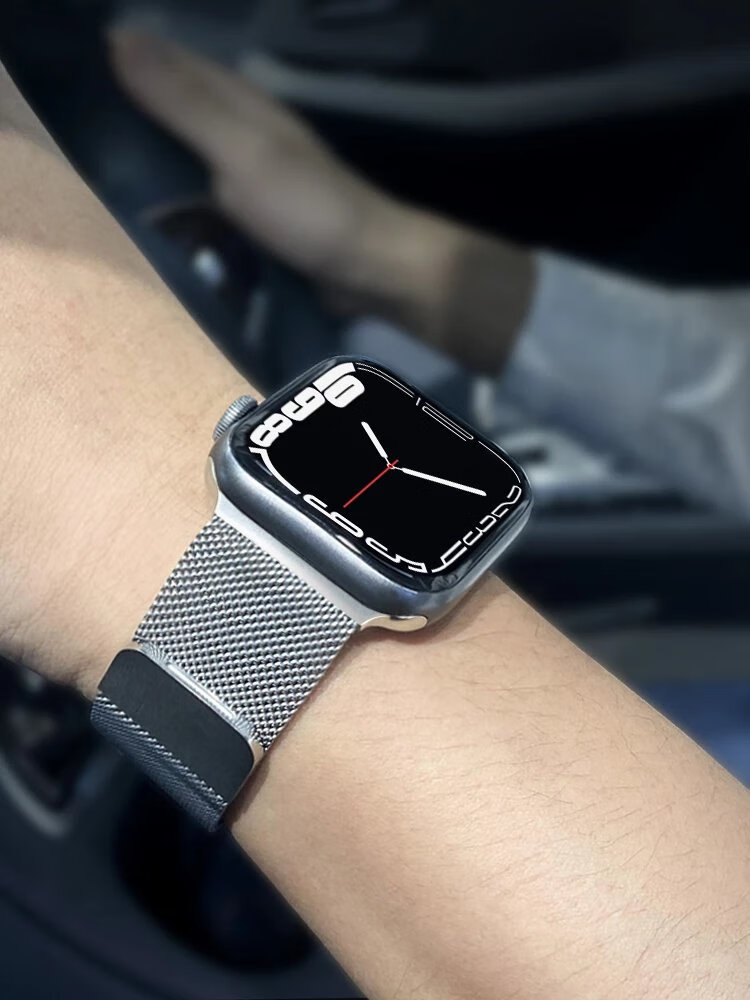 apple适配苹果iwatch手表钢带适用苹果手表iwatch表带applewatch夏天