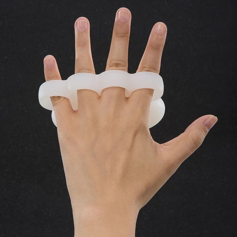 u硅胶握力器男女橡胶圈练手力手指康复训练健身偏瘫锻炼卡尼拉蓝色60