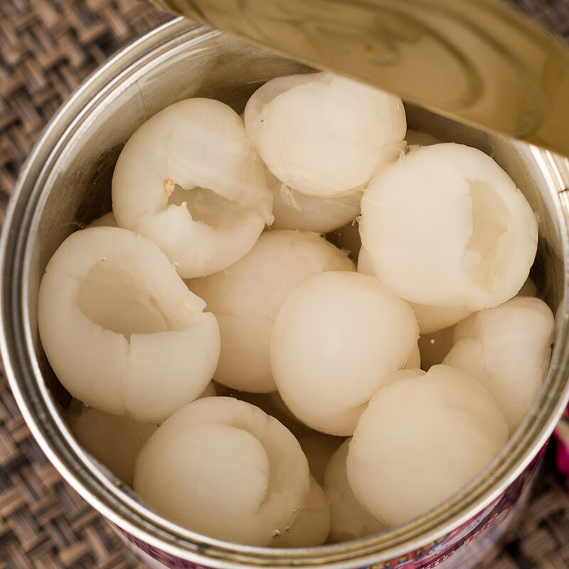 红毛丹罐头565g*12罐整箱糖水山竹菠萝蜜龙眼海底椰芒果罐头 红毛丹罐