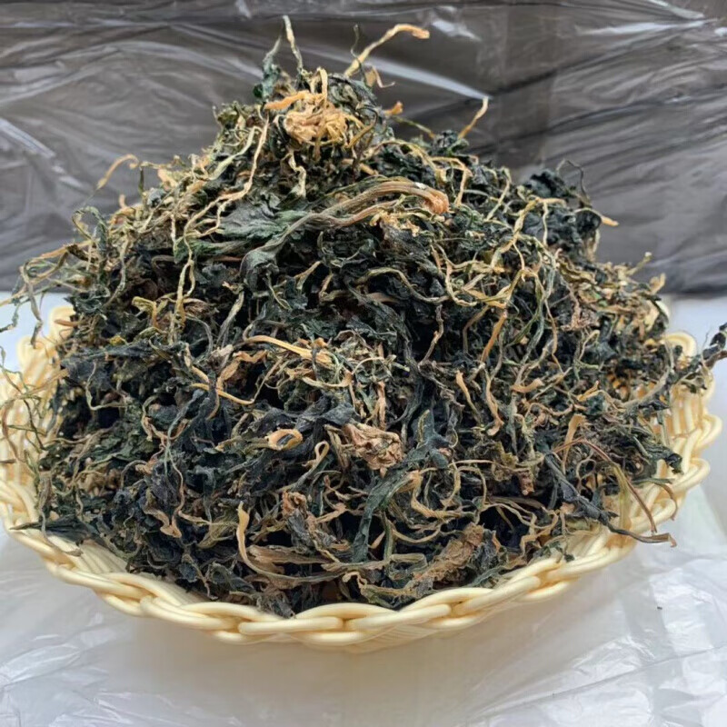 脱水荠菜干500g荠荠菜干菜地菜干荠菜野菜干菜整棵带根