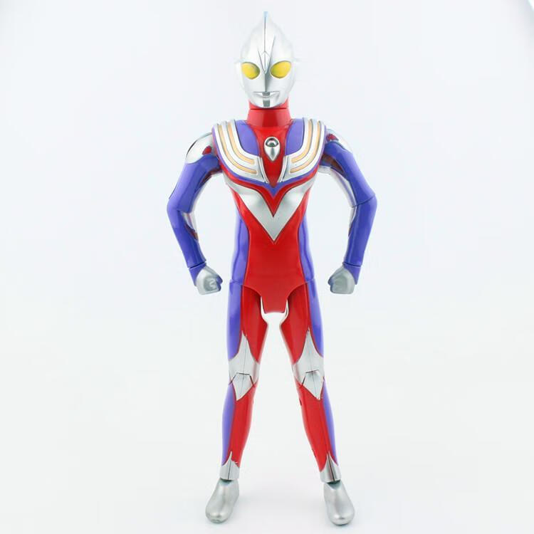 发光发声关节可动迪迦超人奥特曼人偶模型套装act玩具 强力型【图片