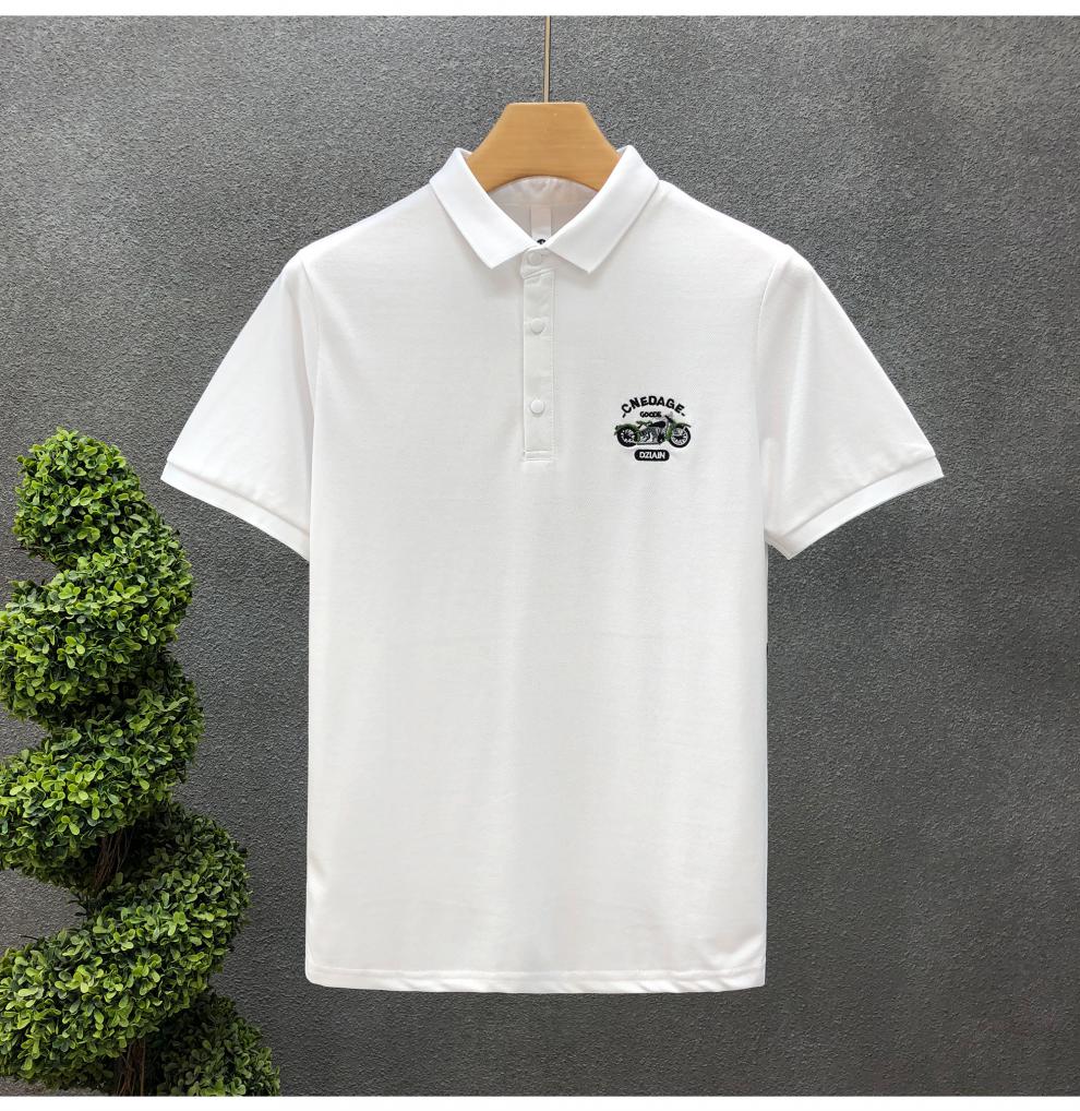 polo sport【保罗官方】设计感美式翻领polo冰丝衫男潮牌潮流帅气高端