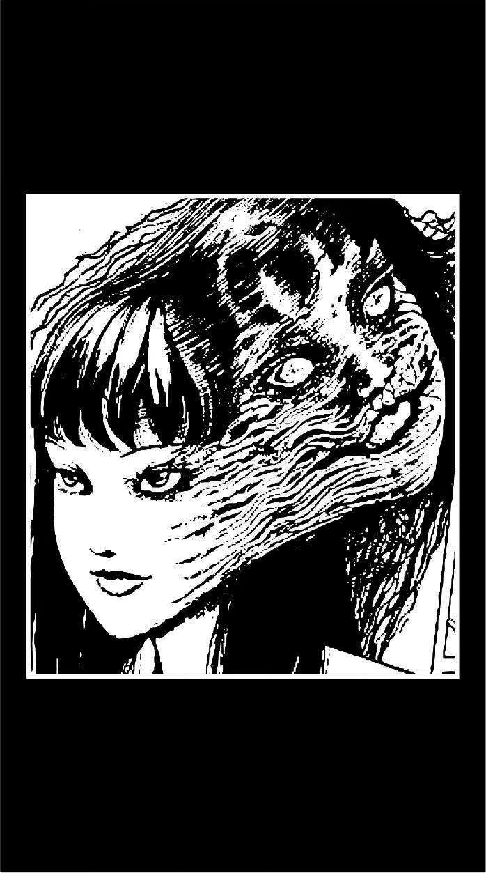 伊藤润二川上富江日系暗黑ins风旋涡恐怖可个性定制女士细支烟盒 富江