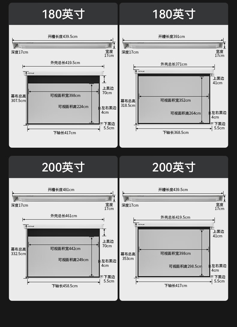 120寸画框幕布尺寸图片