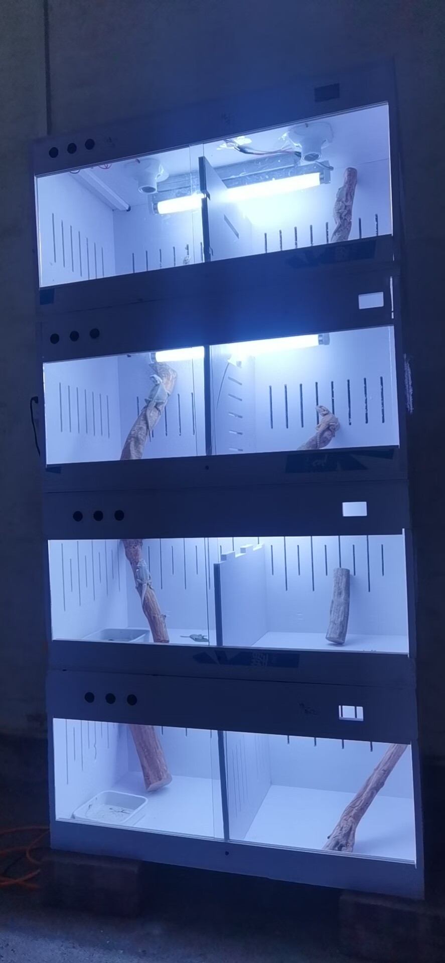 pvc爬箱爬虫饲养箱 蜥蜴陆龟蛇宠物异宠加热保温箱 爬宠箱定制箱朴彩