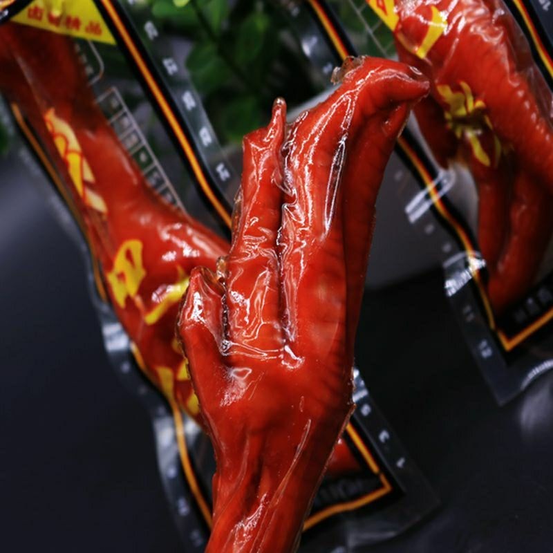 38克乡巴佬味卤鸡爪非乡巴佬网红零食独立包装休闲零食 30只【图片