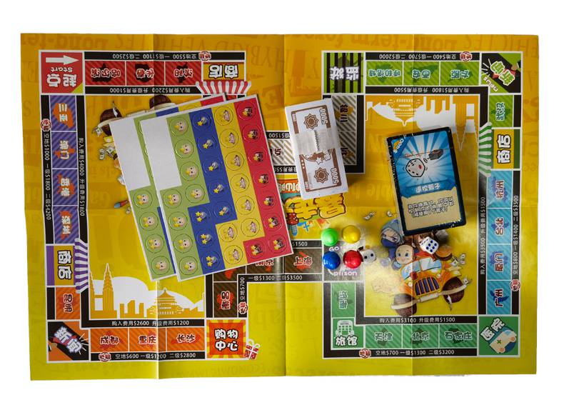暴走大富翁超级暴走大富翁古玩大亨理财买卖亲子桌游卡牌玩具棋富甲