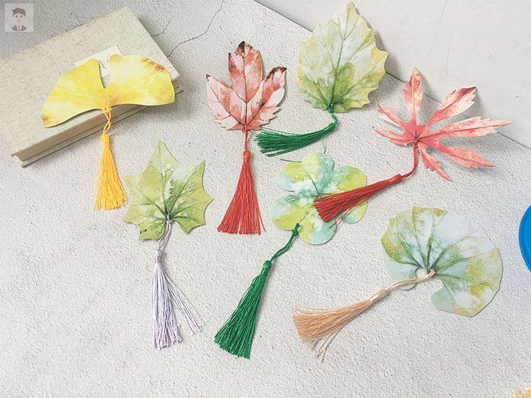 植树节许愿卡 树叶明信片心愿吊卡唯美创意留言中国风植树节悬挂母亲