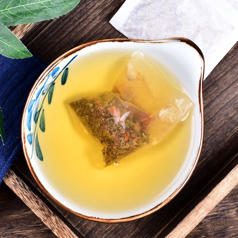 南京同仁堂火麻仁桑叶茶山楂牛蒡茶决明子荷叶茶与淳滋堂玉米须桑叶茶