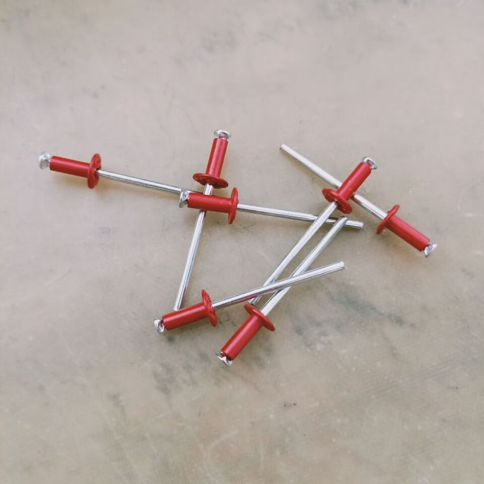 酒盒礼盒拉花铆钉 开花铝彩色抽芯铆钉 礼品包装防伪钉m3.2-m4 金色3.