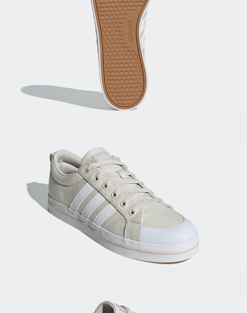 adidas阿迪达斯官方neo bravada男女低帮休闲帆布鞋fy7807 绿/黑/白